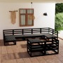 Garden furniture set 10 pieces solid pine wood by , Garden sets - Ref: Foro24-3076208, Price: 800,15 €, Discount: %