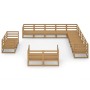 Juego de muebles de jardín 13 piezas madera maciza de pino de , Conjuntos de jardín - Ref: Foro24-3075967, Precio: 871,01 €, ...