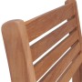 Stackable garden chairs, 2 units, solid teak wood by vidaXL, Garden chairs - Ref: Foro24-43036, Price: 174,13 €, Discount: %