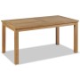 Mesa de centro de teca 90x50x45 cm de vidaXL, Mesas de centro - Ref: Foro24-43253, Precio: 122,20 €, Descuento: %