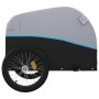 Remolque para bicicleta hierro negro y azul 45 kg de , Remolques para bicicletas - Ref: Foro24-94128, Precio: 76,99 €, Descue...