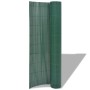 Double-sided green PVC garden fence 90x300 cm by vidaXL, fence panels - Ref: Foro24-43623, Price: 34,36 €, Discount: %