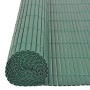 Double-sided green PVC garden fence 90x300 cm by vidaXL, fence panels - Ref: Foro24-43623, Price: 34,36 €, Discount: %