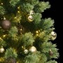 Artificial Christmas tree with hinges 300 LED and balls 180 cm by , Christmas trees - Ref: Foro24-3210360, Price: 130,53 €, D...