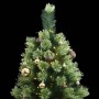 Artificial Christmas tree with hinges 300 LED and balls 180 cm by , Christmas trees - Ref: Foro24-3210360, Price: 130,53 €, D...