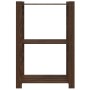 3-tier solid brown pine wood shelf 60x38x90 cm by , Industrial shelving - Ref: Foro24-373398, Price: 43,15 €, Discount: %