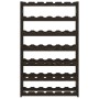 Wine rack for 42 bottles solid black pine wood by , Wine racks - Ref: Foro24-373403, Price: 46,72 €, Discount: %