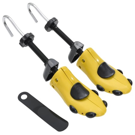 Shoe stretchers with yellow plastic last EU 37-41 by , Shoe lasts and stretchers - Ref: Foro24-155245, Price: 25,41 €, Discou...