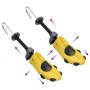 Shoe stretchers with yellow plastic last EU 37-41 by , Shoe lasts and stretchers - Ref: Foro24-155245, Price: 25,41 €, Discou...