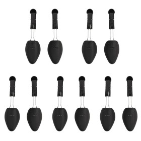 Shoe trees 5 pairs black plastic EU 35-38 by , Shoe lasts and stretchers - Ref: Foro24-155253, Price: 15,04 €, Discount: %