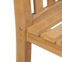 Garden chairs 2 units solid teak wood by vidaXL, Garden chairs - Ref: Foro24-43250, Price: 275,87 €, Discount: %