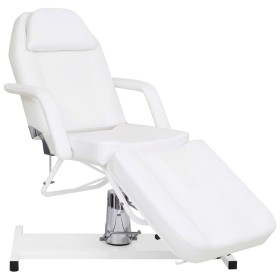 Weiße Massageliege 180x62x(87-112) cm von , Massageliegen - Ref: Foro24-110264, Preis: 502,82 €, Rabatt: %