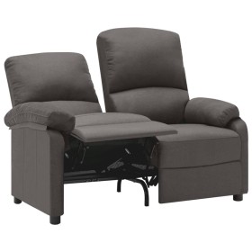 Dark Gray Fabric 2 Seater Recliner Sofa by , Armchairs - Ref: Foro24-324090, Price: 230,99 €, Discount: %