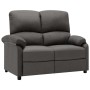 Dark Gray Fabric 2 Seater Recliner Sofa by , Armchairs - Ref: Foro24-324090, Price: 230,23 €, Discount: %