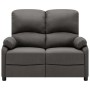 Dark Gray Fabric 2 Seater Recliner Sofa by , Armchairs - Ref: Foro24-324090, Price: 230,23 €, Discount: %