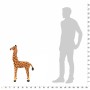 Brown and yellow standing plush giraffe XXL by vidaXL, Stuffed animals - Ref: Foro24-91336, Price: 76,99 €, Discount: %