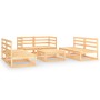 Gartenmöbel-Set 7-teilig aus massivem Kiefernholz von , Gartensets - Ref: Foro24-3075414, Preis: 405,94 €, Rabatt: %