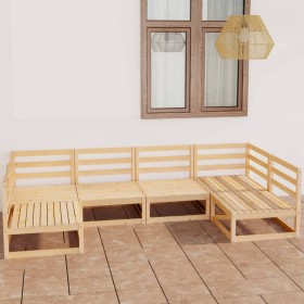 Gartenmöbel-Set 6-teilig aus massivem Kiefernholz von , Gartensets - Ref: Foro24-3076119, Preis: 355,47 €, Rabatt: %