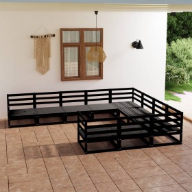 Garden furniture set 10 pieces solid pine wood by , Garden sets - Ref: Foro24-3075998, Price: 795,49 €, Discount: %