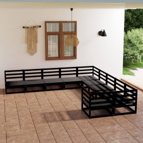 Garden furniture set 10 pieces solid pine wood by , Garden sets - Ref: Foro24-3076008, Price: 793,99 €, Discount: %