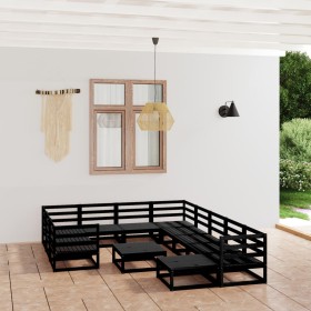 Garden furniture set 12 pieces solid pine wood by , Garden sets - Ref: Foro24-3076043, Price: 922,36 €, Discount: %