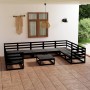 Juego de muebles de jardín 10 piezas madera maciza de pino de , Conjuntos de jardín - Ref: Foro24-3076268, Precio: 800,15 €, ...