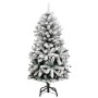 Artificial Christmas tree with hinges 150 LED and balls 150 cm by , Christmas trees - Ref: Foro24-3210090, Price: 115,40 €, D...