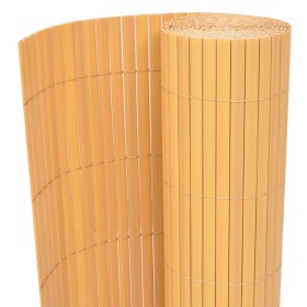 Yellow double-sided garden fence 90x300 cm by vidaXL, fence panels - Ref: Foro24-43624, Price: 33,99 €, Discount: %