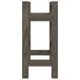 Wine rack for 16 bottles solid gray pine wood by , Wine racks - Ref: Foro24-373378, Price: 25,33 €, Discount: %