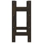 Wine rack for 16 bottles solid black pine wood by , Wine racks - Ref: Foro24-373400, Price: 25,33 €, Discount: %