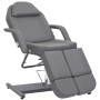 Gray synthetic leather beauty salon armchair 180x62x78 cm by , massage chairs - Ref: Foro24-110269, Price: 509,07 €, Discount: %