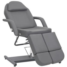 Sessel für den Schönheitssalon, graues Kunstleder, 180 x 62 x 78 cm von , Massagesessel - Ref: Foro24-110269, Preis: 579,99 €...