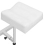 Massagesessel mit Fußstütze aus weißem PE-Leder, 127 x 60 x 98 cm von , Massagesessel - Ref: Foro24-110257, Preis: 405,76 €, ...