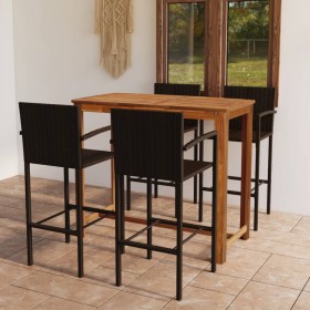 Brown 5-piece garden bar set by , Garden sets - Ref: Foro24-3068000, Price: 399,99 €, Discount: %