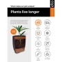 Capi Nature Rib Planter Black 35x34 cm KBLR932 by Capi, Pots and planters - Ref: Foro24-424233, Price: 66,65 €, Discount: %