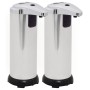 Dispensador de jabón automático sensor infrarrojo 2 uds 600ml de vidaXL, Dispensadores de jabón y loción - Ref: Foro24-30103,...