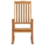 Rocking chair with solid acacia wood cushions by , Garden chairs - Ref: Foro24-3064191, Price: 188,49 €, Discount: %