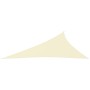 Triangular sail awning Oxford fabric cream color 3x4x5 m by , Umbrellas - Ref: Foro24-135228, Price: 30,99 €, Discount: %