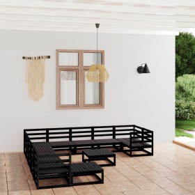 Garden furniture set 12 pieces solid pine wood by , Garden sets - Ref: Foro24-3076053, Price: 922,36 €, Discount: %