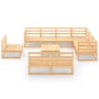 Garden furniture set 10 pieces solid pine wood by , Garden sets - Ref: Foro24-3075789, Price: 580,18 €, Discount: %