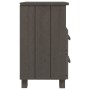 Mesita de noche HAMAR madera pino maciza gris claro 40x35x62 cm de vidaXL, Mesitas de noche - Ref: Foro24-340415, Precio: 73,...