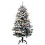 Künstlicher Weihnachtsbaum mit Scharnieren 150 LED und Kugeln 120 cm von , Weihnachtsbäume - Ref: Foro24-3210089, Preis: 86,9...