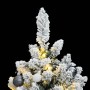 Artificial Christmas tree with hinges 150 LED and balls 120 cm by , Christmas trees - Ref: Foro24-3210105, Price: 72,39 €, Di...