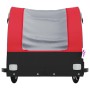 Schwarz-roter Fahrradanhänger aus Eisen, 45 kg von , Fahrradanhänger - Ref: Foro24-94132, Preis: 71,54 €, Rabatt: %