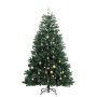 Artificial Christmas tree with hinges 300 LED and balls 240 cm by , Christmas trees - Ref: Foro24-3210130, Price: 196,50 €, D...