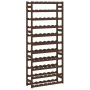 Wine rack for 77 bottles solid brown pine wood by , Wine racks - Ref: Foro24-373394, Price: 70,57 €, Discount: %