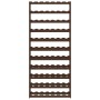 Wine rack for 77 bottles solid brown pine wood by , Wine racks - Ref: Foro24-373394, Price: 70,57 €, Discount: %