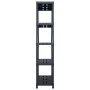 Plastic shelf 260 kg 90x40x180 cm black by , Industrial shelving - Ref: Foro24-45680, Price: 139,88 €, Discount: %