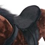 Caballo de peluche de pie marrón oscuro XXL de vidaXL, Animales de peluche - Ref: Foro24-91327, Precio: 87,16 €, Descuento: %