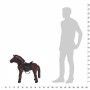 Caballo de peluche de pie marrón oscuro XXL de vidaXL, Animales de peluche - Ref: Foro24-91327, Precio: 87,16 €, Descuento: %